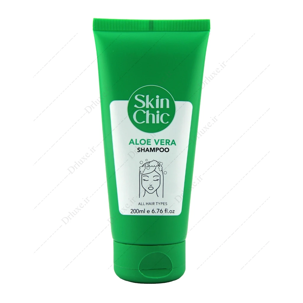 شامپو عصاره آلوئه ورا اسکین شیک